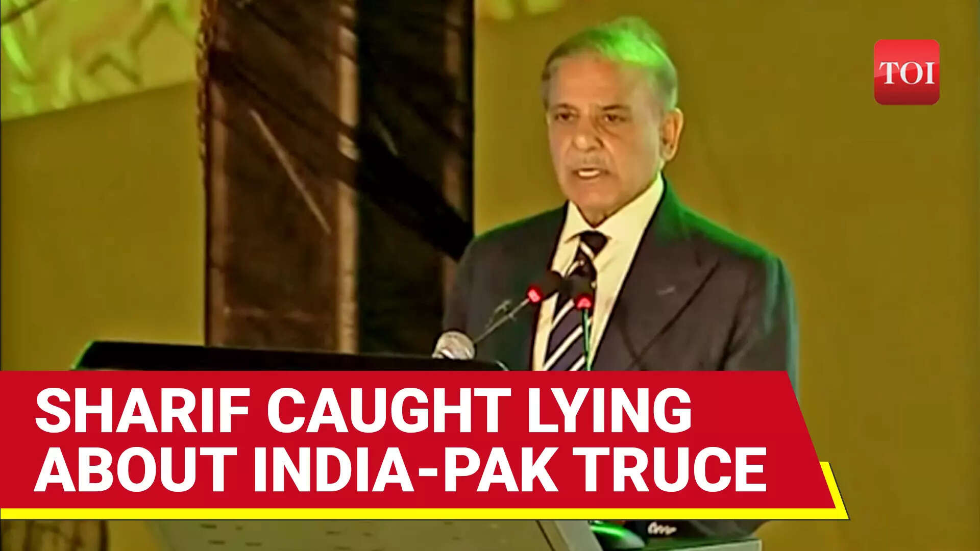 Sharif Lies Through His Teeth On India-Pak Ceasefire, Makes Wild Claims | 'I Was Swimming When…'