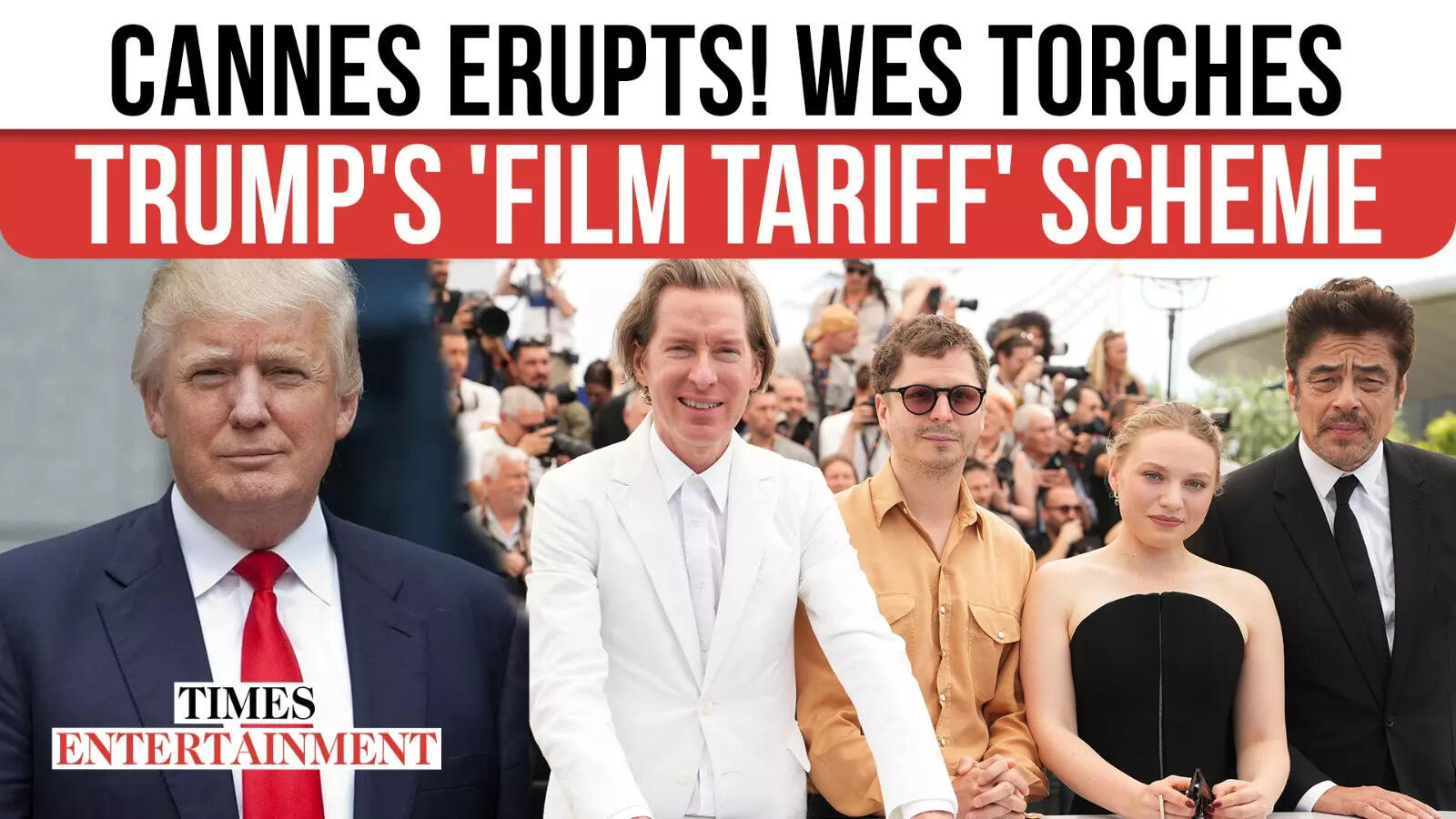 Wes Anderson UNHINGED At Cannes: 'Trump’s Taking ALL The Money' | Hilarious Rant On Film Tariffs