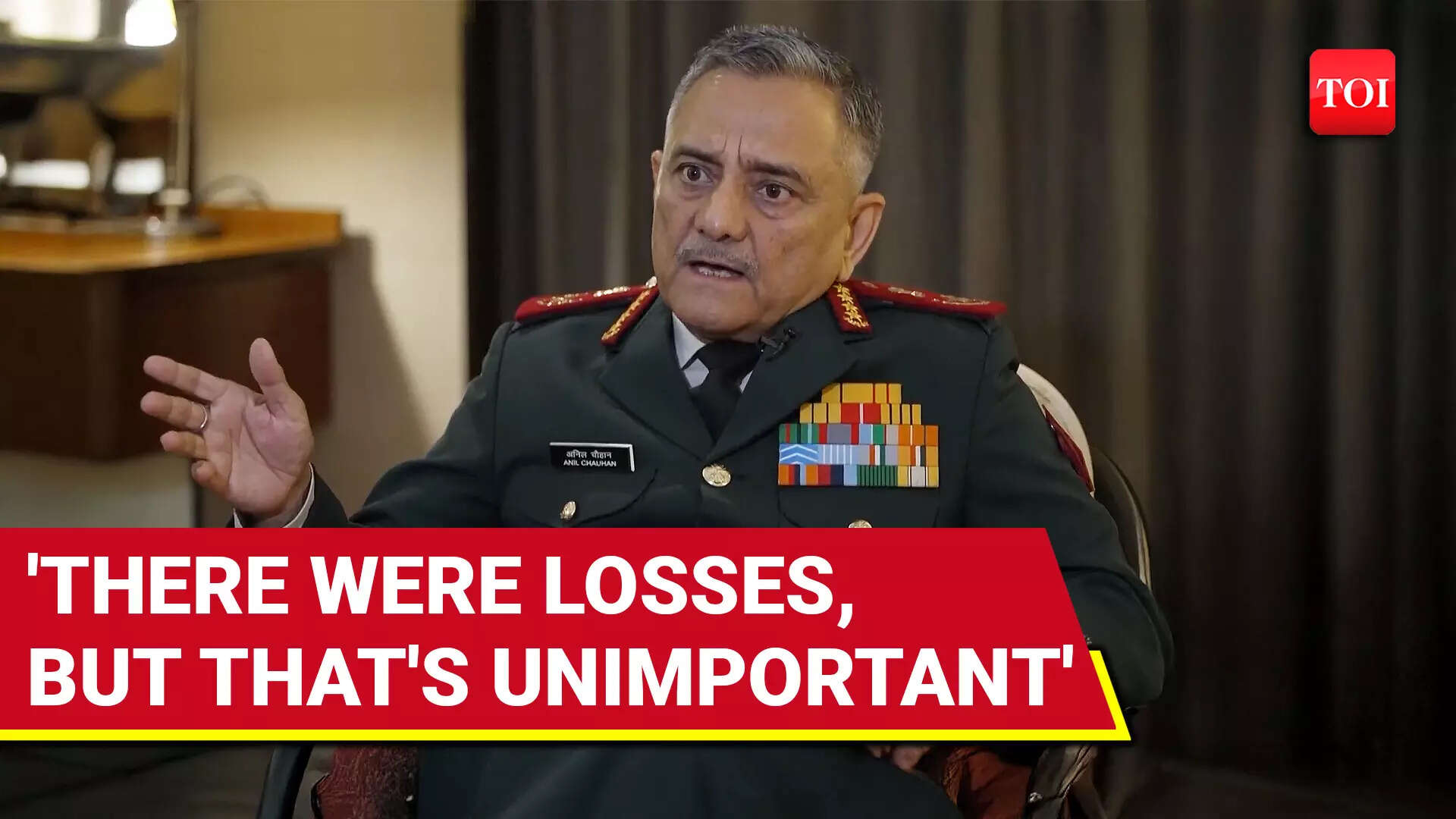 ‘Losses Unimportant’: CDS Anil Chauhan On How India Struck Pak After Initial Setback |