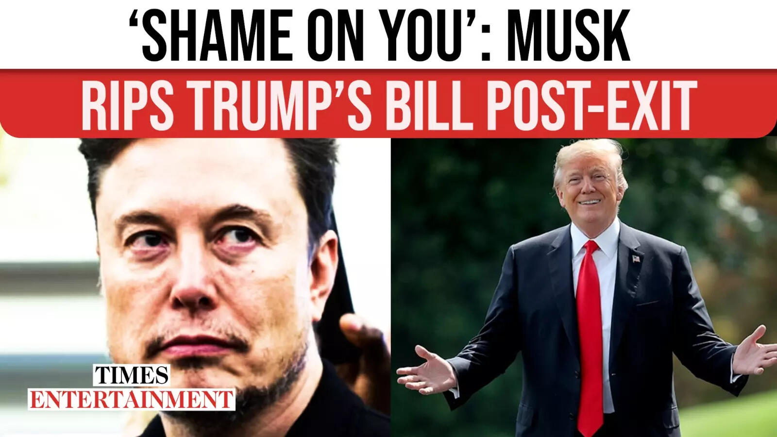 Musk’s Fiery New Post STOKES Trump Rift Rumours Again; DESTROYS ‘Beautiful Bill’ After Exit