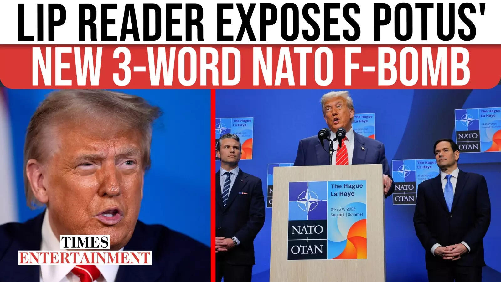 ‘They’re F—— Idiots…’ | Lip Reader Catches Trump’s Brutal F-Bomb At NATO Summit | WATCH