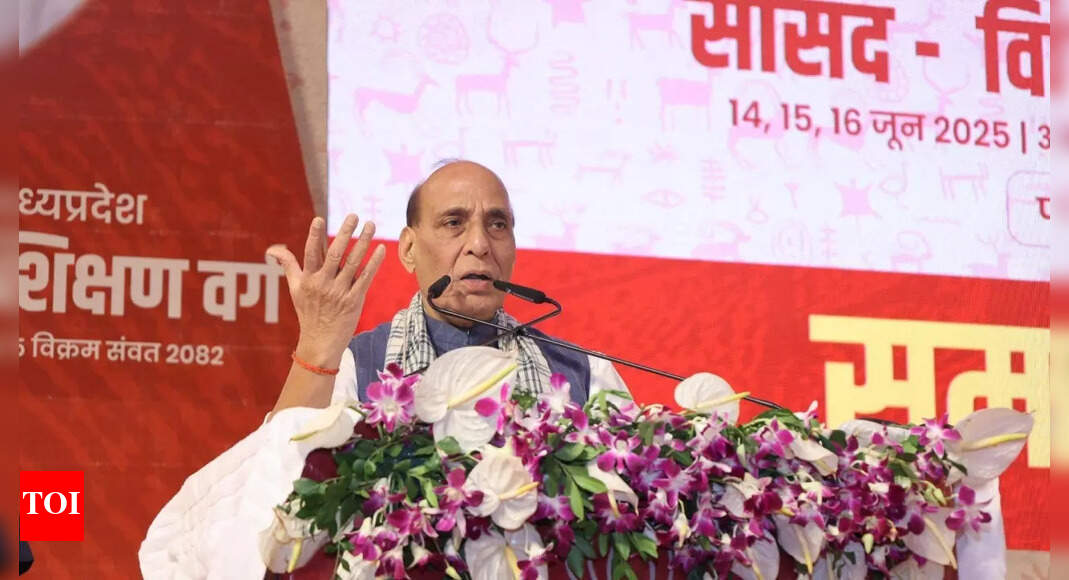 Operation Sindoor not over, paused after Pakistan pleading: Rajnath Singh | India News