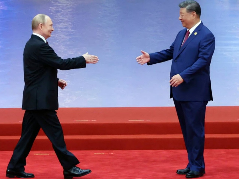 Xi, Putin put on a united front at the SCO summit