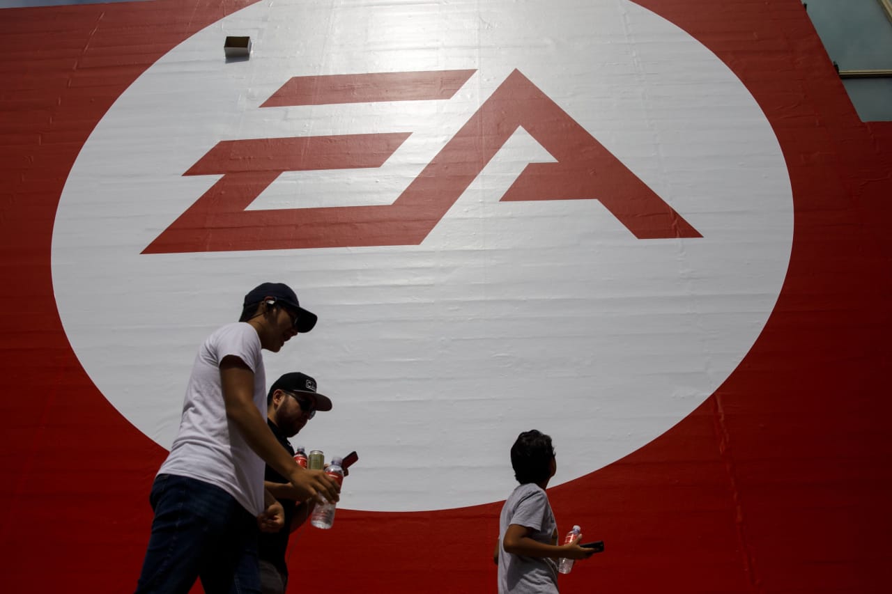 Videogame maker Electronic Arts’ stock jumps on news of take-private deal